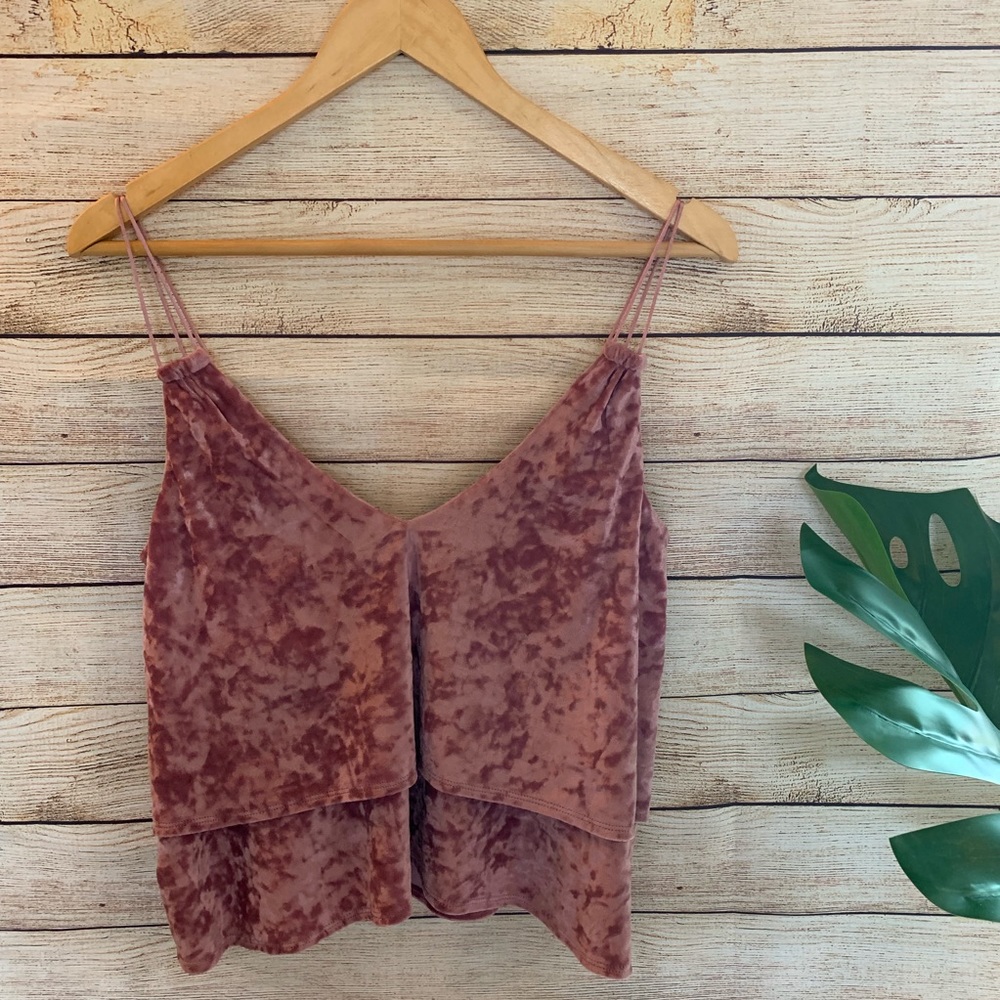 Express Velvet Cami size XS